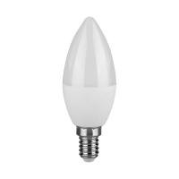 V-TAC - 4.5W Żarówka LED C35 / Barwa:4000K / Trzonek: E14 - 2142581