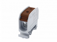 SIMET - ZŁĄCZKA SZYNOWA GWINTOWA STB 16 AL/CU 87110 SIMBLOCK BRĄZOWY - 81000015