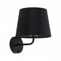 TK-LIGHTING SP. Z O.O. - MAJA BLACK KINKIET 1 PŁ - 1884