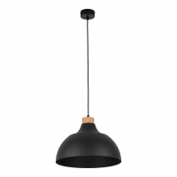 TK-LIGHTING SP. Z O.O. - CAP BLACK LAMPA WISZĄCA 1 PŁ - 2071
