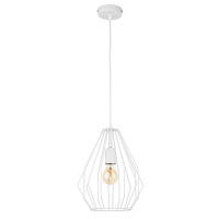 TK-LIGHTING SP. Z O.O. - BRYLANT WHITE LAMPA WISZĄCA 1 PŁ D - 2223