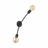 TK-LIGHTING SP. Z O.O. - HELIX BLACK KINKIET 2 PŁ - 2721