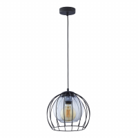TK-LIGHTING SP. Z O.O. - UNIVERSO BLACK 260 LAMPA WISZĄCA 1 PŁ - 3154