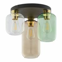 TK-LIGHTING SP. Z O.O. - MARCO GREEN LAMPA SUFITOWA 3 PŁ - 3318