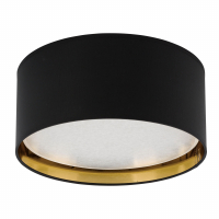 TK-LIGHTING SP. Z O.O. - BILBAO BLACK/GOLD LAMPA SUFITOWA 4 PŁ 450 - 3376
