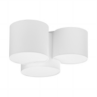 TK-LIGHTING SP. Z O.O. - MONA WHITE LAMPA SUFITOWA 3 PŁ - 3441