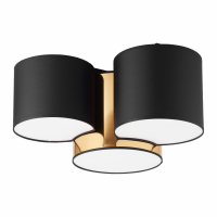 TK-LIGHTING SP. Z O.O. - MONA GOLD LAMPA SUFITOWA 3 PŁ - 3445