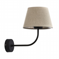 TK-LIGHTING SP. Z O.O. - CHICAGO LINEN KINKIET 1 PŁ - 4186
