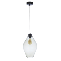 TK-LIGHTING SP. Z O.O. - TULON LAMPA WISZĄCA 1 PŁ TRANSPARENT - 4190