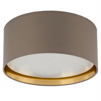 TK-LIGHTING SP. Z O.O. - BILBAO BEIGE/GOLD LAMPA SUFITOWA 4 PŁ 450 - 4404