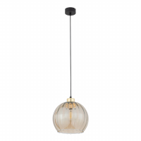 TK-LIGHTING SP. Z O.O. - DEVI AMBER LAMPA WISZĄCA 1 PŁ 250 - 4636