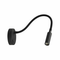 TK-LIGHTING SP. Z O.O. - LAGOS BLACK KINKIET 1 PŁ G_9 - 4670