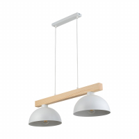 TK-LIGHTING SP. Z O.O. - OSLO WHITE LAMPA WISZĄCA 2 PŁ - 4713