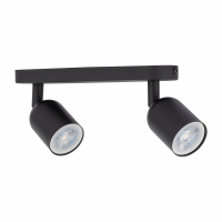 TK-LIGHTING SP. Z O.O. - TOP BLACK LAMPA SUFITOWA 2 PŁ - 4780