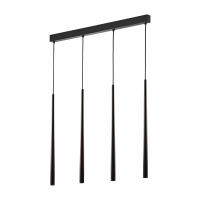 TK-LIGHTING SP. Z O.O. - PIANO BLACK LAMPA WISZĄCA 4 PŁ - 6414