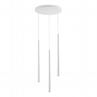 TK-LIGHTING SP. Z O.O. - PIANO WHITE LAMPA WISZĄCA 3 PŁ - 6427