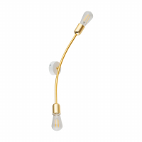 TK-LIGHTING SP. Z O.O. - HELIX GOLD KINKIET 2 PŁ - 6457