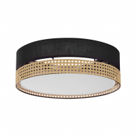 TK-LIGHTING SP. Z O.O. - BOHO BLACK LAMPA SUFITOWA 3 PŁ 450 - 6548