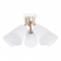 TK-LIGHTING SP. Z O.O. - VAIO WHITE LAMPA SUFITOWA 5 PŁ. - 666
