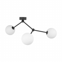 TK-LIGHTING SP. Z O.O. - FAIRY BLACK LAMPA SUFITOWA 3 PŁ - 4854