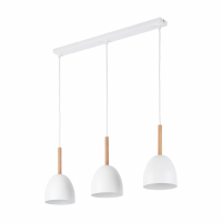 TK-LIGHTING SP. Z O.O. - NORD WHITE LAMPA WISZĄCA 3 PŁ - 4869