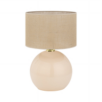 TK-LIGHTING SP. Z O.O. - PALLA ECRU LAMPKA NOCNA 1 PŁ - 5437