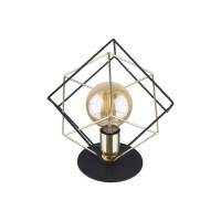 TK-LIGHTING SP. Z O.O. - ALAMBRE LAMPKA NOCNA 1 PŁ CZ/ZŁ  - 5450