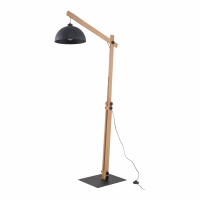 TK-LIGHTING SP. Z O.O. - OSLO BLACK LAMPA PODŁOGOWA 1 PŁ - 5582