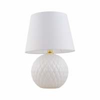 TK-LIGHTING SP. Z O.O. - SANTANA WHITE LAMPKA NOCNA 1 PŁ - 5593