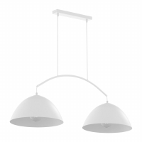 TK-LIGHTING SP. Z O.O. - FARO NEW WHITE LAMPA WISZĄCA 2 PŁ - 6007