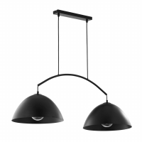 TK-LIGHTING SP. Z O.O. - FARO NEW BLACK LAMPA WISZĄCA 2 PŁ - 6008