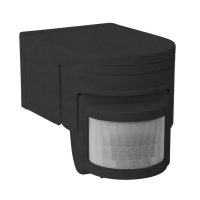 KANLUX - CZUJNIK RUCHU PIR 1200W 160° MAX.12M IP44 CZARNY SLICK JQ-L-B - 8391
