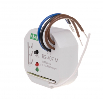 F&F - Odbiornik monostabilny; 230V 5A; ; montaż w puszce O60 RS-407 M - RS-407M