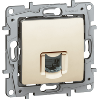 LEGRAND - GNIAZDO 1XRJ45 KAT. 6 STP KREMOWE NILOE - 664875