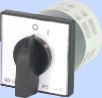 ELEKTROMET DZIERŻONIÓW - ŁĄCZNIK KRZYWKOWY W OBUDOWIE 12A 3 BIEGUNY ŁUK 12-12 WŁĄCZ-WYŁĄCZ 0-1 IP-65 - 921201