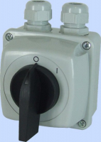 ELEKTROMET DZIERŻONIÓW - ŁĄCZNIK KRZYWKOWY W OBUDOWIE 25A 3 BIEGUNY ŁUK E25-133 WŁĄCZ-WYŁĄCZ 0-1 - 952511
