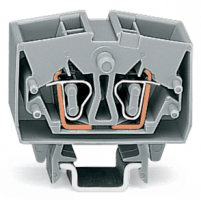 WAGO - ZŁĄCZKA 4-PRZEWODOWA 2,5 MM2 SZARA. - 264-721