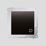 KONTAKT SIMON - ŁĄCZNIK ZWIERNY DZWONEK 10AX ANTRACYT PREMIUM SIMON 54 - DD1.01/48