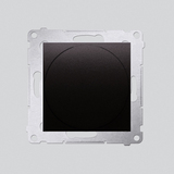 KONTAKT SIMON - Ściemniacz naciskowo-obrotowy (moduł) 20–500 W; antracyt - DS9T.01/48