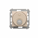 KONTAKT SIMON - Łącznik z czujnikiem ruchu (moduł) 20-500 W; kremowy - DCR10T.01/41