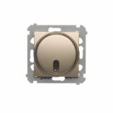 KONTAKT SIMON - Łącznik z opóźnieniem wyłaczenia (moduł) 20-500 W; złoty mat - DWC10T.01/44
