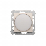 KONTAKT SIMON - Sygnalizator świetlny LED – światło białe (moduł) 230V~; kremowy - DSS1.01/41