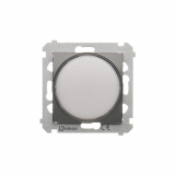 KONTAKT SIMON - Sygnalizator świetlny LED – światło białe (moduł) 230V~; antracyt - DSS1.01/48