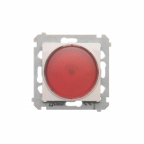 KONTAKT SIMON - Sygnalizator świetlny LED – światło czerwone (moduł) 230V~; biały - DSS2.01/11