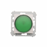 KONTAKT SIMON - Sygnalizator świetlny LED – światło zielone (moduł) 230V~; biały - DSS3.01/11