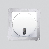 KONTAKT SIMON - Dzwonek elektroniczny (moduł) 8–12 V~; biały - DDT1.01/11