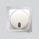 KONTAKT SIMON - Dzwonek elektroniczny (moduł) 8–12 V~; kremowy - DDT1.01/41