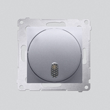 KONTAKT SIMON - Dzwonek elektroniczny (moduł) 8–12 V~; srebrny mat - DDT1.01/43